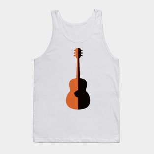 Jazz Rock n Roll Acoustic Guitar Tank Top